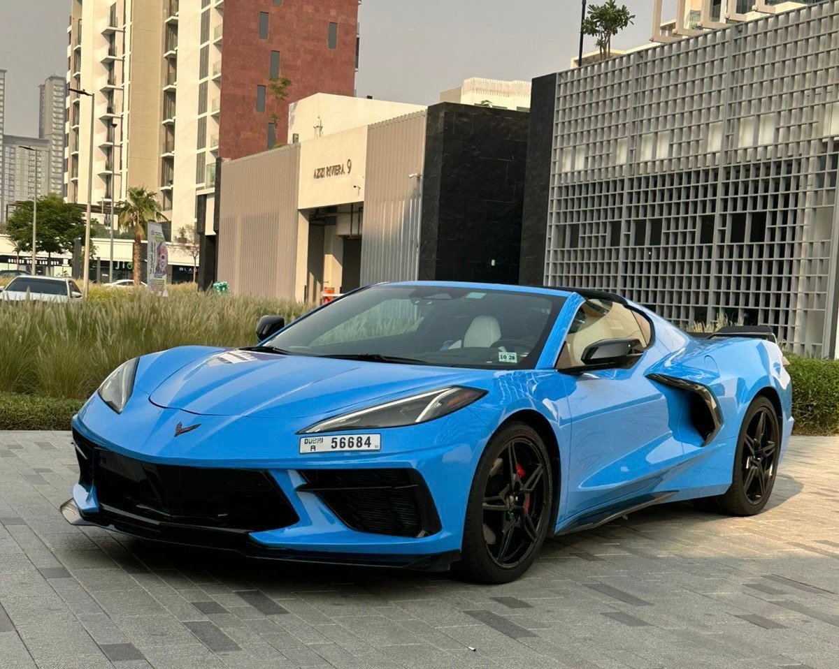 Chevrolet Corvette C8 rental Dubai